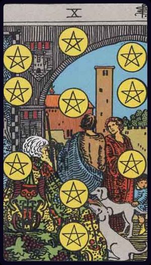 錢幣十 Ten of Pentacles