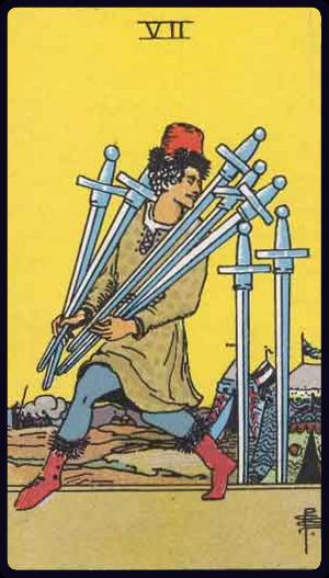 寶劍七 Seven of Swords